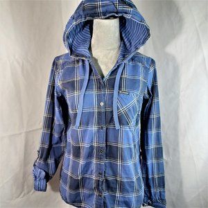 Columbia Hooded Lightweight Shirt Size M
